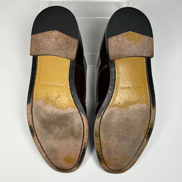 Cole Haan Men’s Cap Toe Oxford Dress Shoes – Oxblood Leather Size 11 - Picture 8 of 8